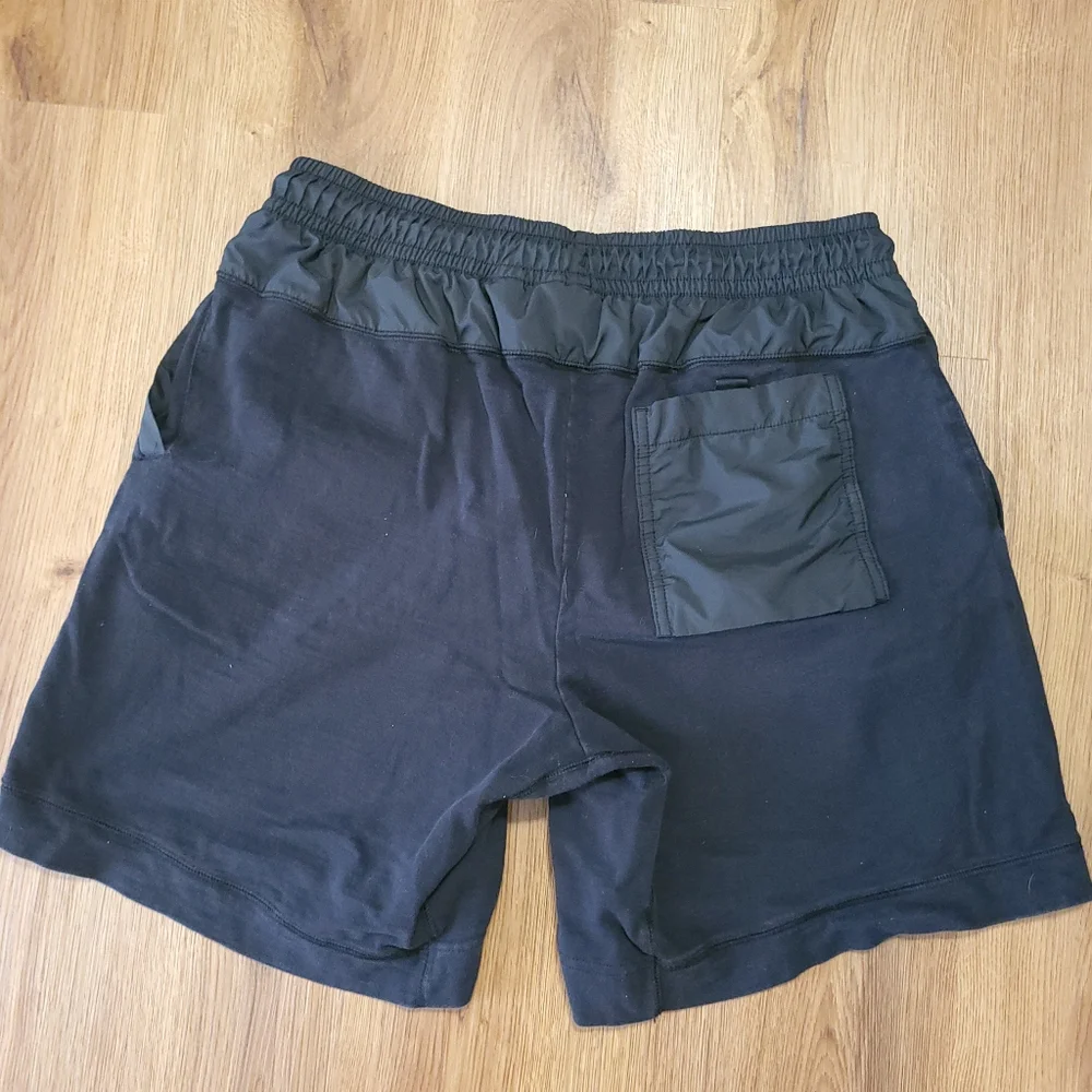 Nike Men’s Black Athletic Shorts with Drawstring